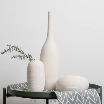 Skandinavski stil stakleno keramička vaza dnevni boravak trijem pukovnije uređenje uređenje doma pribor Vaza namještaj stol članak