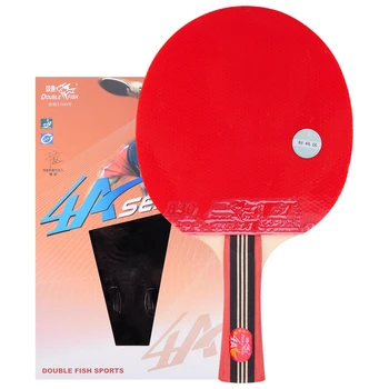 Originalni dual riba 4A konačna reket za stolni tenis reket za ping pong loptica brzi napad petlja akne raketna de ping pong