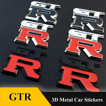 3D metalni amblem ikonu naljepnica automobila styling za GTR obilježavanja NISMO utrke oznaka GT-R R32 R33 R34 R35 370Z auto oprema
