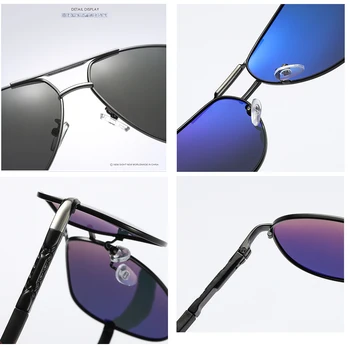 AORON polarizirane sunčane naočale muške klasične sunčane naočale UV400 premaz leća rafting okvira vožnje sunčane naočale za muškarce