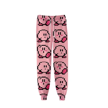2020 topla moda sweatpants 3D tiskanih Kirby dame slatka crtani hlače godišnja djevojka cross-country hlače prozračne dnevne hlače 4XL