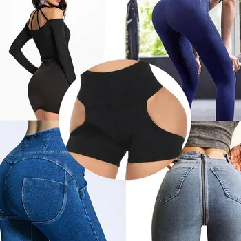 2020 Seksi Hollow Out Hip Control Gaćice Ass Hole Hip Oblikovatelj Stražnjice Push Up Shapewear Žene Visokim Strukom Trener Za Mršavljenje
