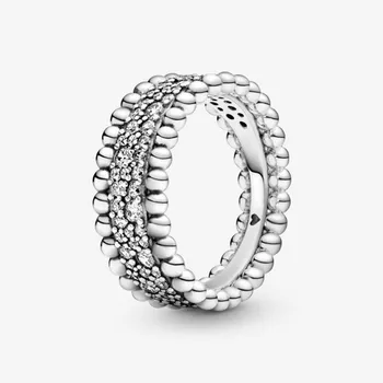 2020 Nova Moda Srebra 925 Ženski Pan Prsten Retro Stil Jednostavan Vjenčani Prsten, Vjenčani Prsten Ljubav