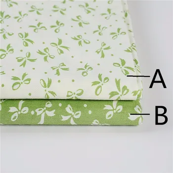 U prodaji !Zelena lista pamučnih tkanina za šivanje masti četvrtina квилтинга Patchwork tkanine Tilda lutka tkanina Dječja posteljina tekstila 1 metar