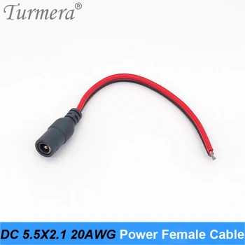 5.5 x 2.1 mm DC female power cable 12V Plug DC Female Adapter cable Plug Connector for CCTV Kamere DC plug Female 5.5*2.1 5pieces
