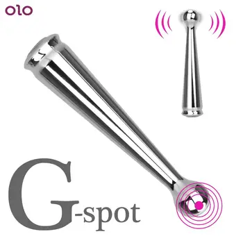 OLO 9 Brzina metalni vibrator za G-spot klitoris stimulans USB punjenje seks-igračke za žene Maturbator sex shop odrasle erotske robe