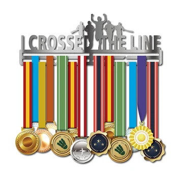 Inspirativna medalju vješalica metalni držač medalje sportski medalju stalak za izložbe robe držati 36 + medalja