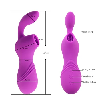 Klitoris odojak vibrator pušenje lizati jezikom 12 načina vibracije sisanje bradavica oralni seks igračke za žene stimulator klitorisa