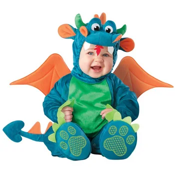 Božić Slatka Beba Životinja Odijelo Dječaci Zmaj Dinosaur Lav Kombinezon Kombinezon Halloween Dječje Odjeće Cosplay Dar Prirode