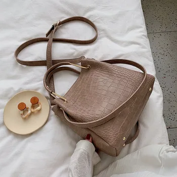 RanHuang novi 2020 ženska moda torbe od umjetne kože kantu Torbe Aligator dizajner torbe torbe na remenu djevojke torbe glasnik