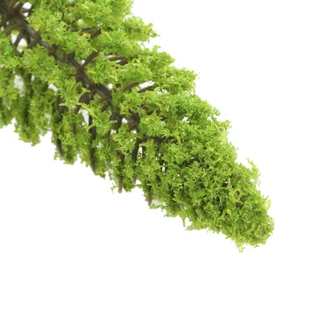 60шт mini plastične zeleno drveće skala arhitektonskih modela vlak željeznica krajolik krajolik izgleda ukras u vrtu je stablo igračke