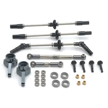 Upgrade Steel Gear Bridge Axle Gears for WPL B14 B24 C14 C24 C34 C44 B16 B36 1/16 RC Car Spare Parts Accessories