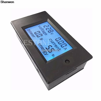 LCD digitalni Volti Vati Mjerač snage Ampermetar voltmetar ac 80-260В 20A