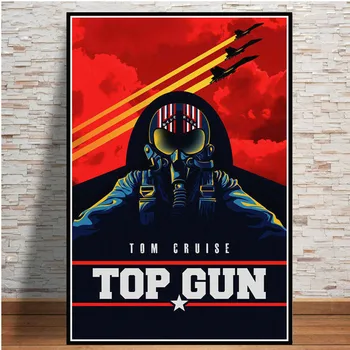 Top Gun Movie 2020 Tom Cruise Film Strip Plakata I Ispisuje Slike Za Dnevni Boravak Zid Uređenje Doma Moda Tisak Plakata
