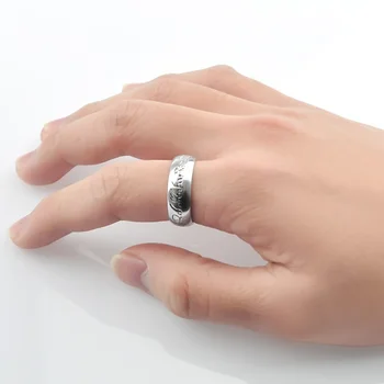 Nova moda Vintage tajlandski srebrnog zmaja prsten čvrste 925 sterling silver prsten Žena i muškarac par prsten punk hip-hop cool nakit