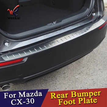 Nehrđajući čelik za Mazda CX-30 2019 2020 stražnji branik noge ploče auto oprema