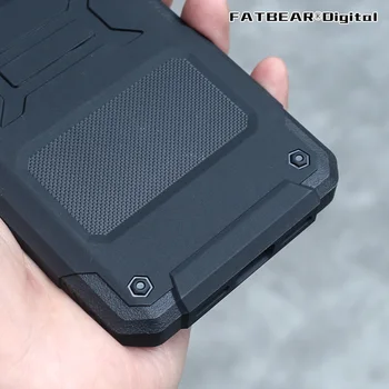 [Za Xiaomi Mi 9 Transparent SE Pro 5G ] FATBEAR Tactics krupan противоударная vojni oklop tampon torbica mekana kapa