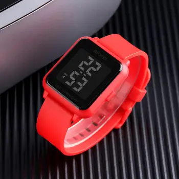 SKMEI LED Digital Watch Muške Women Waterproof Alarm ručni satovi muški Lady Sport na otvorenom elektronski sat Hour reloj hombre 1566