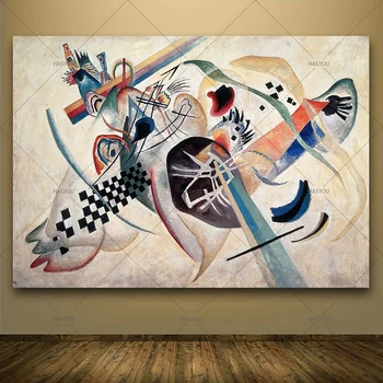 Ne postoji okvir za apstraktno slikarstvo uljem Кандинский ručno oslikana poseban moderno zidno slikarstvo pop-art slika za dnevni boravak