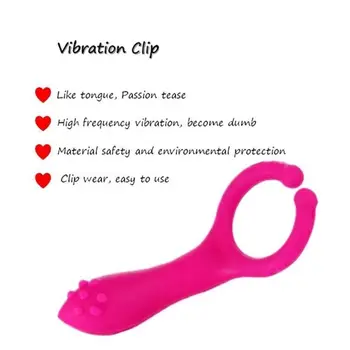 YUELV G-spot vibracioni spona masaža bradavica vibrator vaginu i klitoris stimulacija seks-igračke za žene muškarci dildo vibracija penisa