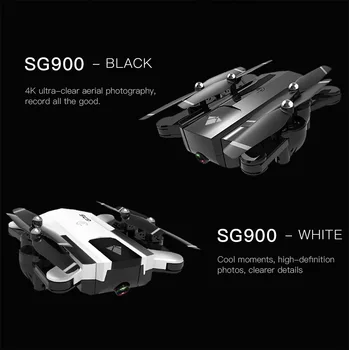 SG900 Drone With Camera HD 720P Profession FPV Wifi RC Drone Fixed Point Altitude Hold Follow Me Dron Quadcopter VS SG900S F196