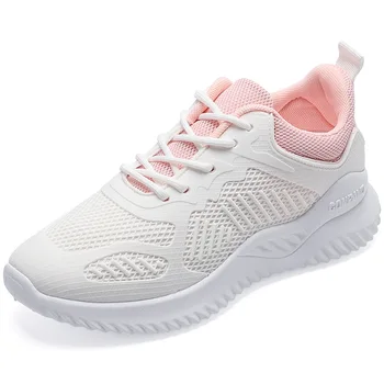 Feminino 2020 Ženska obuća za tenis Zapatos Mujer prozračna tkanina tenisice Ženske cipele bijeli ženski sport fitness Sneaker