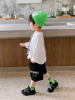 Gaćice za male dječake tanak korejski stil 2020 proljeće i jesen veliki dječak gaćice moda moda sportske kratke hlače Dječje odijevanje