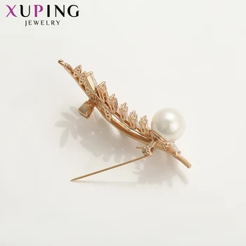 Xuping biljka serije broš za žene imitacija bisera nakit temperament stranke Božićni modni poklon 00042