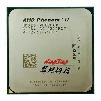 AMD Phenom II X2 B59 3,4 Ghz dual-core procesor HDXB59WFK2DGM Socket AM3