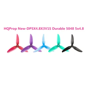 2 para HQProp DP5X4X3V1S DP5X4.5X3V1S New-DP5X4.8X3V1S hrapav 5040 5045 5048 5-inčni 3-plošni propeler za RC Drone FPV Racing