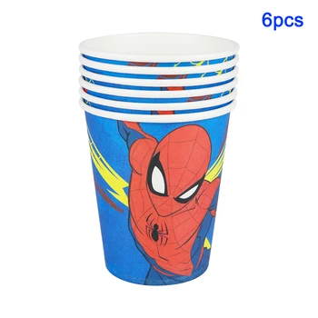 56шт novi stil Spider-Man jednokratna posuđe dječak rođendan dekoracija proizvodnja ploča+kup+krpa+CandyGift torbe isporuke