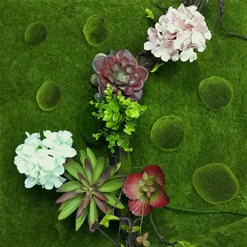 12шт simulacija moss kamen biljka dekoracija za akvarijume i staklenke za terariju realan mikro krajolik ukras