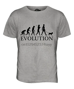 French Bulldog Evolution Of Man Muške T-Shirt-Top T-Shirt For Muške Susret Vama.na Womens Short Sleeve T Shirt Summer