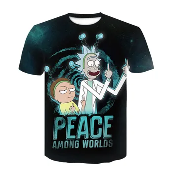 2020 Rick and Morty sezona 4 Mike Muškarci Znanost anime TV smiješne majice Rick & Morty e et Mory majice majice grafički tees muški