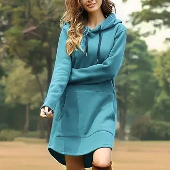 Gentillove Korean Pop Hoody Spring Solid Vintage Big Pocket Sweatshirt Casual Long Tops Women Fashion oversize Hoodies S-3XL