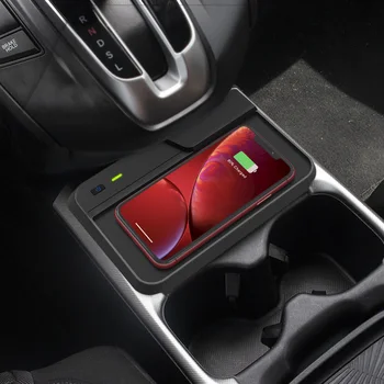 Auto bežični punjač QI phone charger bežični držač mobilnog telefona punjenje ploča pribor za Honda CRV CR-V 2017 2018 2019