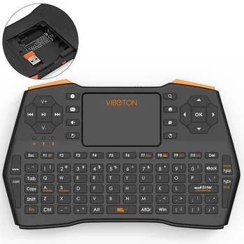 2.4 G Gaming LED Backlight Ručni Air Mouse Mini Multifunctional Touchpad Multi-language Anti-slip Wireless Keyboard Magnetic