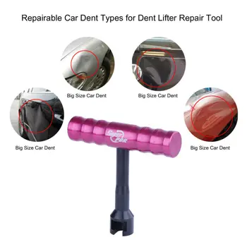 PDR T-Bar Puller Red Puller Tabs alati za popravak oštećenja popravak alata za uklanjanje ogrebotina