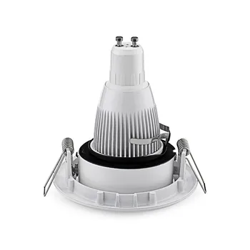 Vruće prodaju 2019 bijela cijele stropni okvir Spot Light GU10 MR16 Led Spot Light Fixture stana stropna svjetiljka priključak