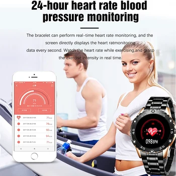 LIGE Smart Watch Men IP67 Waterproof Sport Watch Call Reminder Alarm Reminder praćenje otkucaja srca Smartwatch za IOS telefona