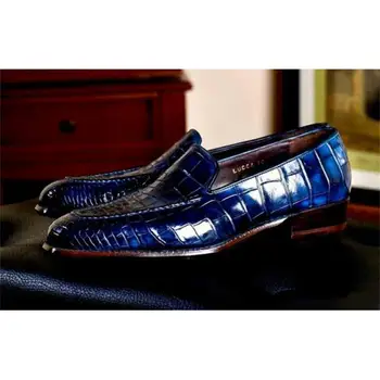 Gospodo modeliranje cipele od umjetne kože na niskim petama muške casual moda klasične luksuzne, udobne mokasinke All-match Zapatos De Hombre HC170