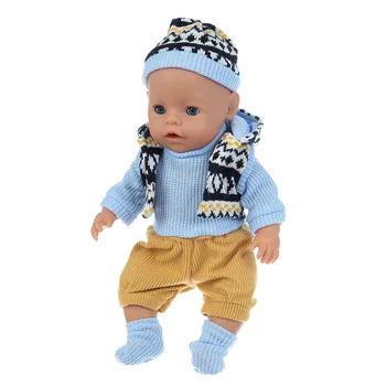 5 kom./compl. lutka odjeća odgovara 17 cm 43 cm lutka odjeća rođen dijete lutka odjeća za bebe Rođendan festival poklon