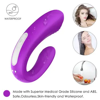 Seks Klitoris Stimulans G Spot Maser Vibro Gaćice Daljinski Upravljač Dvostruki Vibrator Za Couplen Analni Dildo Za Žene Klitoris