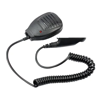 Kabel ručni mikrofon rezervni dijelovi zamjena s prikazom svjetlosti Voki Toki pribor solidne mini spona vodootporan za BF UV9R