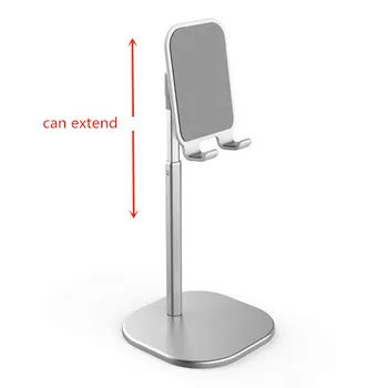 Fleksibilni prijenosni aluminijski stalak za mobitel mobilni telefon Držač Live Desk Tablet podesiv nosač za podršku za IPad i iphone