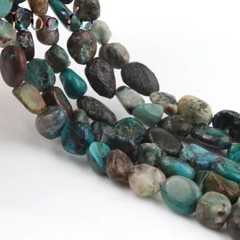 8-10 mm prirodni nepravilan pravi хризоколла perle labav kamena perle za izradu nakita od 15 inča DIY narukvica i ogrlica na veliko