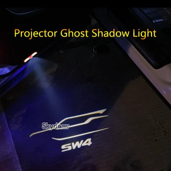 1 par za TOYOTA FORTUNER SW4 (2017-2020) Car LED Door Warning Light projektor Ghost Shadow Light Welcome Light