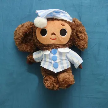 Super meke velike oči Rusija anime majmun lutka sa šeširom pliš igračku Чебурашка mekana lutka igračka za bebe kids sleep smiriti lutku igračke dječaci