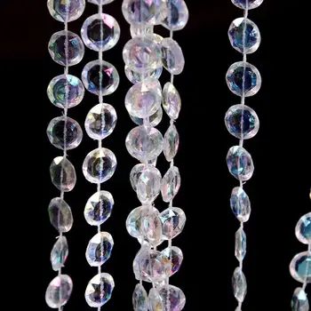 Kamal 33 ft 10 m гирлянда Dijamant Strand akril Crystal zrna perle svadbeni nakit zavjese stranke