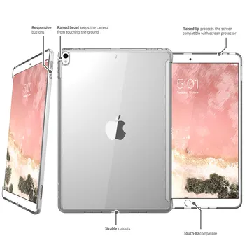 I-BLASON za iPad Pro 10.5 Case (2017) / Air 3 10.5 Case (2019) hibridni poklopac,kompatibilna sa službenim pametne poklopcem/pametne tipkovnice